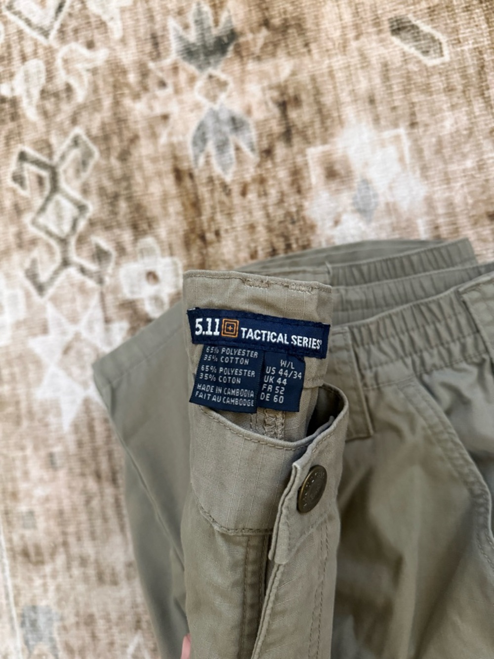 5.11 Tactical Men’s Cargo Pants in Olive